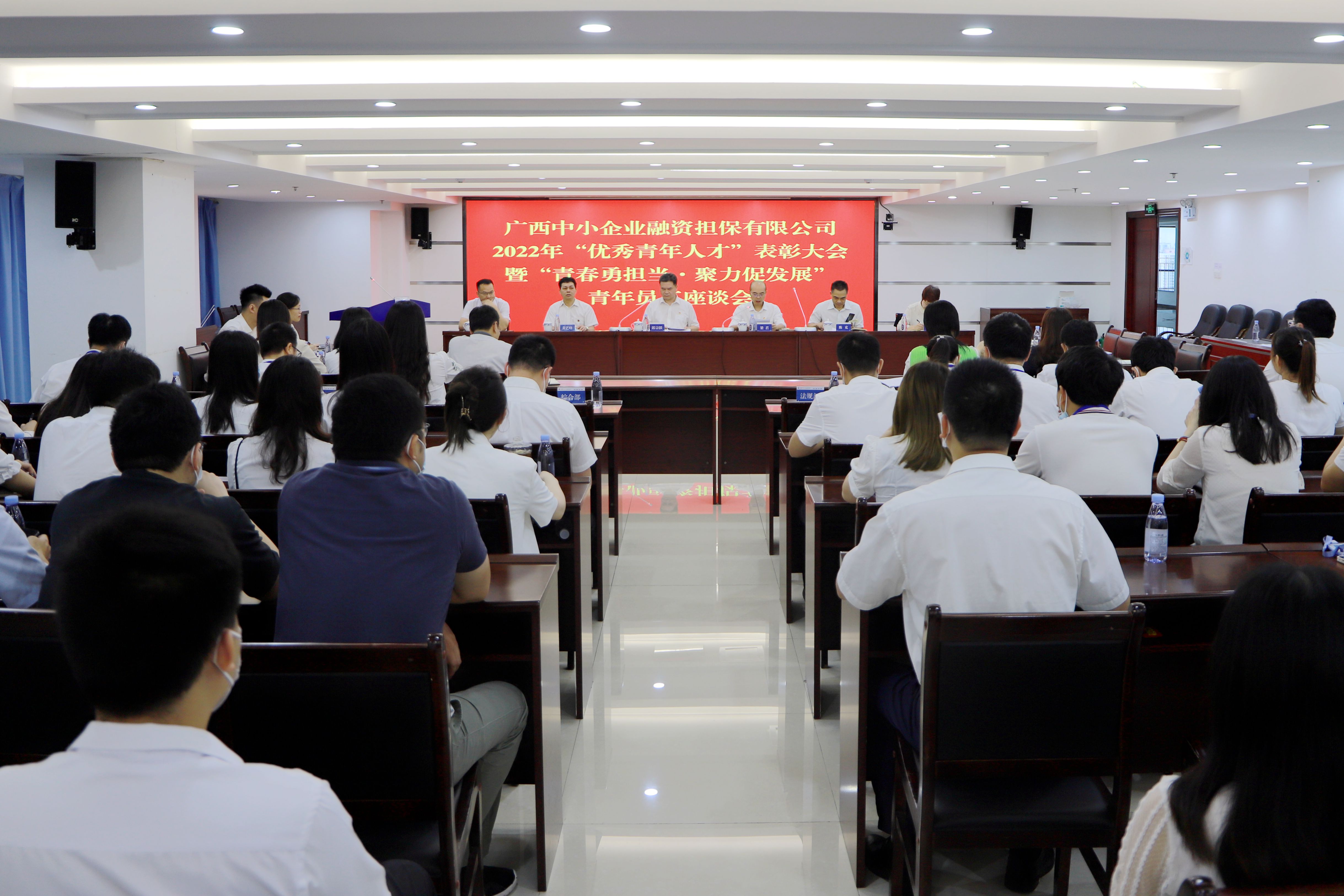 黨委書記講專題黨課，熱議建團百年有我！中小擔(dān)保召開“優(yōu)秀青年人才”表彰大會暨“青春勇?lián)?dāng) 聚力促發(fā)展”青年員工座談會